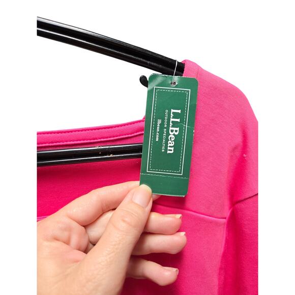 L.L. Bean 2x plus top pink - Picture 6 of 12